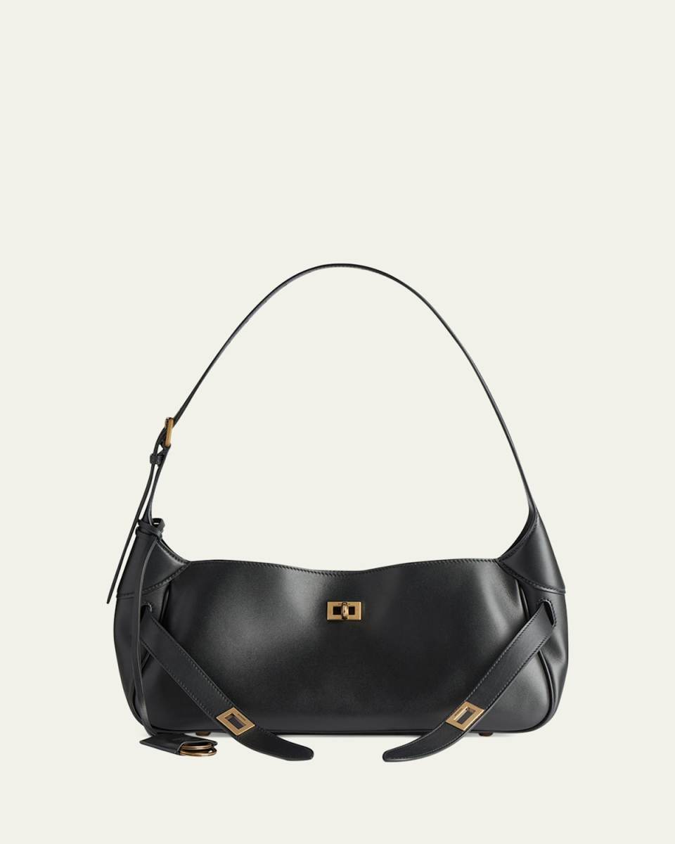 Bel Air Small Buckle Leather Shoulder Bag